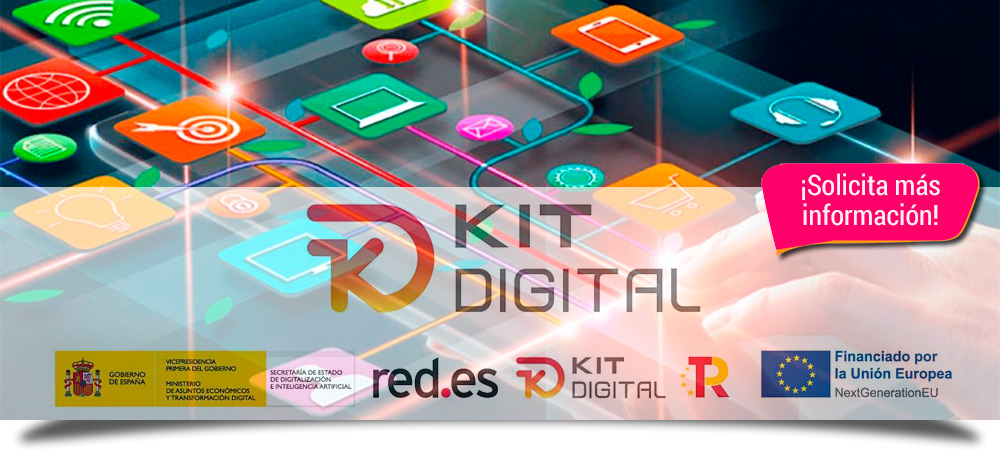Kit digital para diseño de paginas web en Madrid y Toledo.