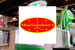 Web de Europea Carpinteria Design. Stands y Mobiliario Comercial.